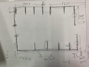 手書きレイアウト