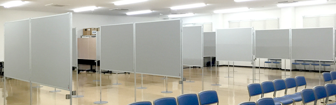 企業内での展示や発表