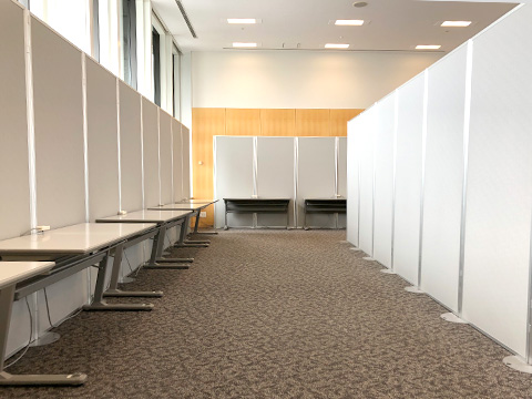 企業内での展示や発表