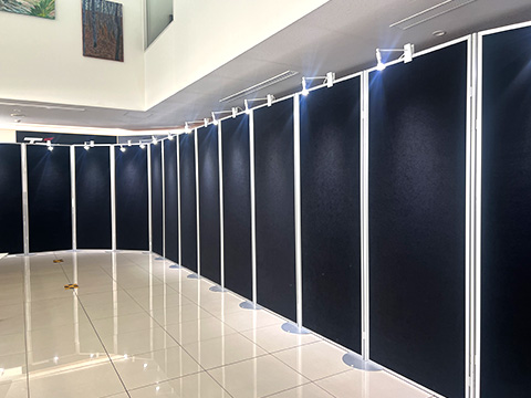企業内での展示や発表